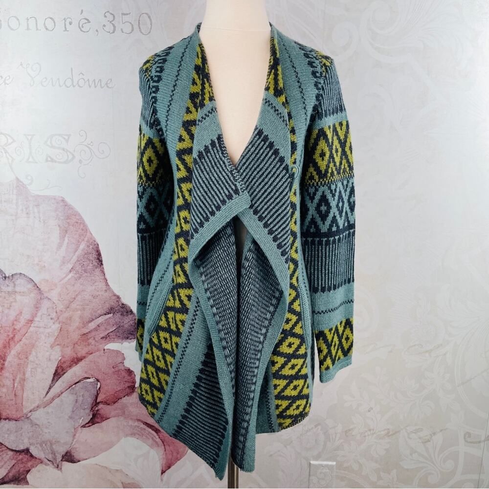 J. Jill Alpaca Wool and Nylon Cardigan Sweater Size XS